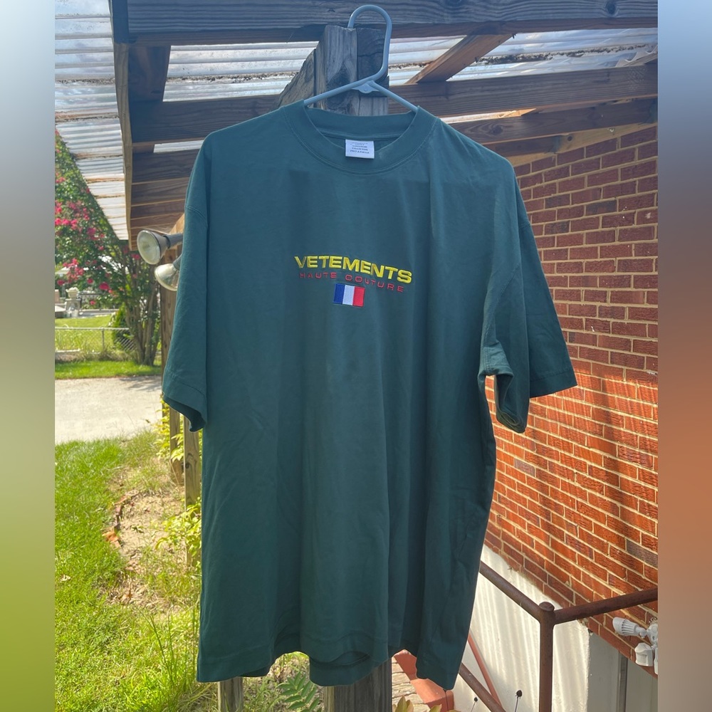 Vetements Costure T Shirt